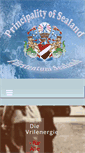 Mobile Screenshot of principality-of-sealand.ch