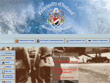 Tablet Screenshot of principality-of-sealand.ch